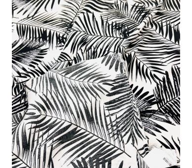Viscosa Tropical Black and White [product.brand] 6 - Tejidos Yasmina 