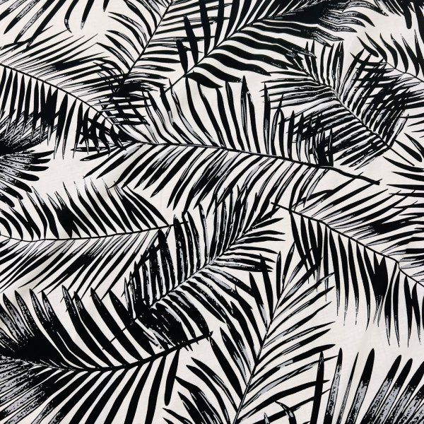 Viscosa Tropical Black and White [product.brand] 7 - Tejidos Yasmina 