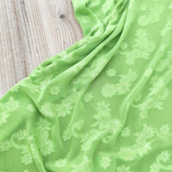 Gasa Brocada Floral [product.brand] 2 - Tejidos Yasmina 