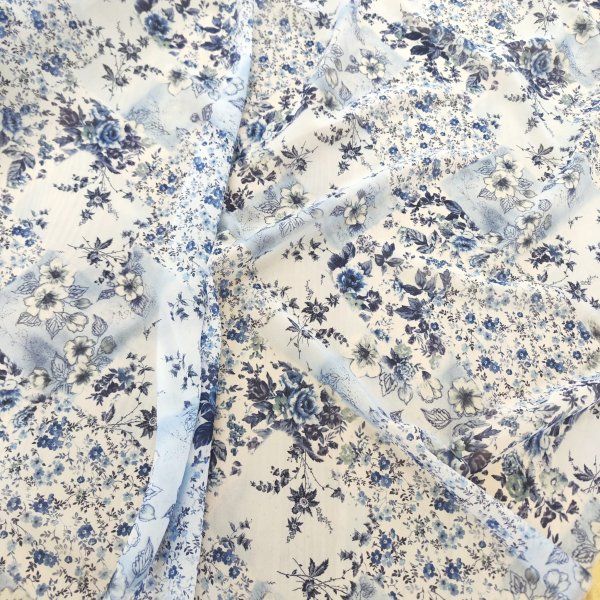 Gasa Spring Flowers [product.brand] 3 - Tejidos Yasmina 