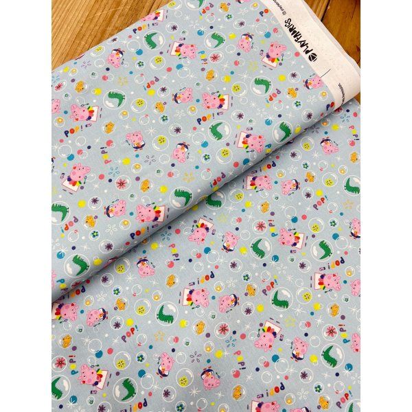 Algodón Pepa Pig Bubbles [product.brand] 4 - Tejidos Yasmina 