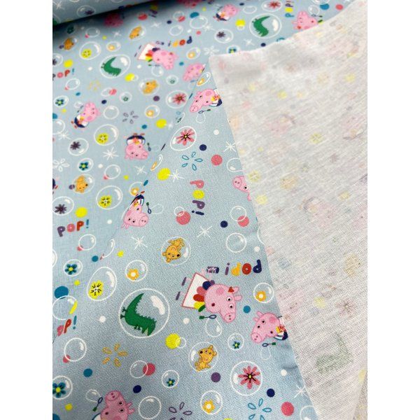 Algodón Pepa Pig Bubbles [product.brand] 3 - Tejidos Yasmina 
