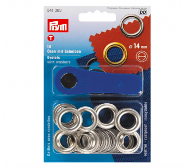 Ojetes + Arandelas 14mm - PRYM Prym 2 - Tejidos Yasmina 