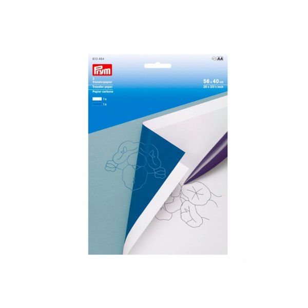 Papel Calco(Copia) Blanco - Azul - PRYM Prym 2 - Tejidos Yasmina 