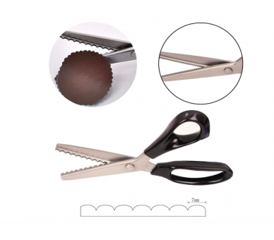 Tijera Dentada Ondulada - Nadel Nadel 3 - Tejidos Yasmina 