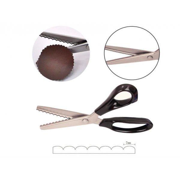 Tijera Dentada Ondulada - Nadel Nadel 3 - Tejidos Yasmina 