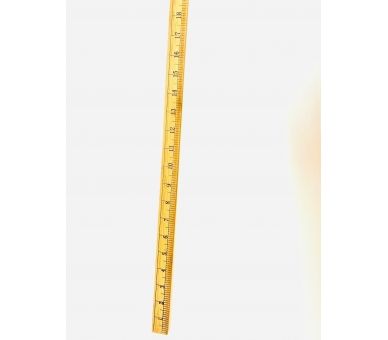 Regla De Costura De Madera 1m Mediac 2 - Tejidos Yasmina 