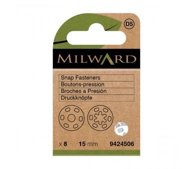 Broches A Presión Redondo 15mm - Milward Milward 1 - Tejidos Yasmina Broches A Presión Redondo 15mm - Milward Milward 1 - Tejidos Yasmina