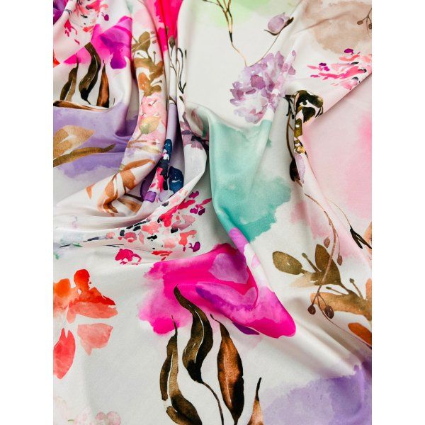 Satín Flores De Verano [product.brand] 3 - Tejidos Yasmina 