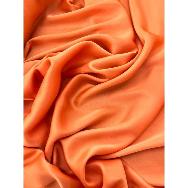 Viscosa Satinada Premium Naranja [product.brand] 2 - Tejidos Yasmina 