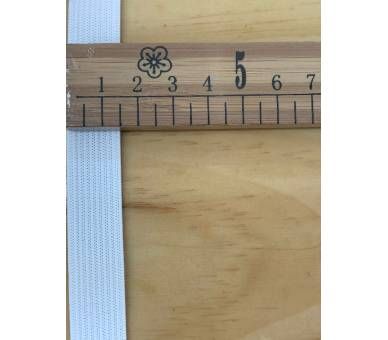 Cinta de Goma Blanco/Negro (1,5cm) [product.brand] 4 - Tejidos Yasmina 