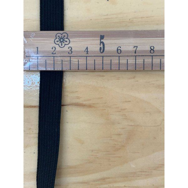 Cinta de Goma Blanco/Negro (1,5cm) [product.brand] 2 - Tejidos Yasmina 