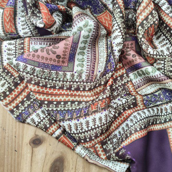 Satín Vintage Paisley [product.brand] 2 - Tejidos Yasmina 