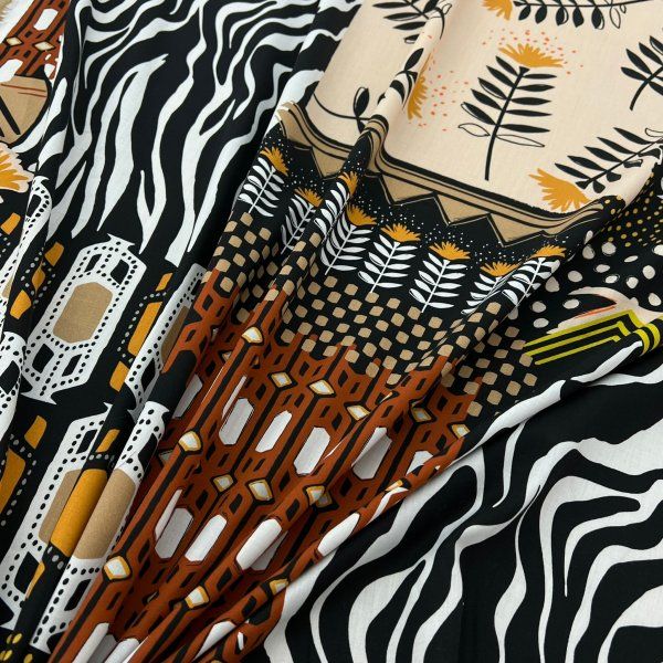 Batista De Algodón Mosaico [product.brand] 2 - Tejidos Yasmina 