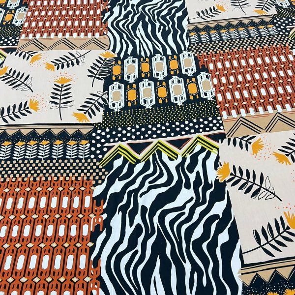 Batista De Algodón Mosaico [product.brand] 3 - Tejidos Yasmina 