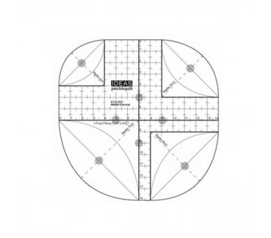 Plantilla Multi-Curvas Ideas Costura 1 - Tejidos Yasmina Plantilla Multi-Curvas Ideas Costura 1 - Tejidos Yasmina