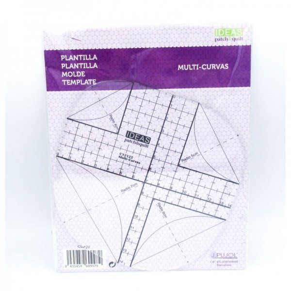 Plantilla Multi-Curvas Ideas Costura 2 - Tejidos Yasmina 