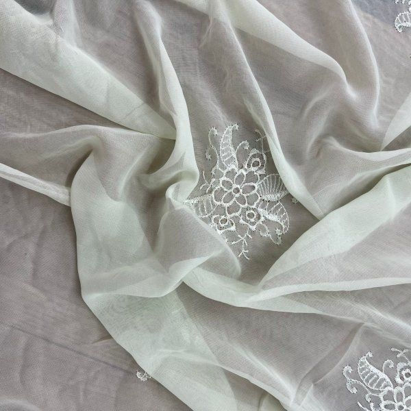 Gasa Bordada Cristina [product.brand] 2 - Tejidos Yasmina 