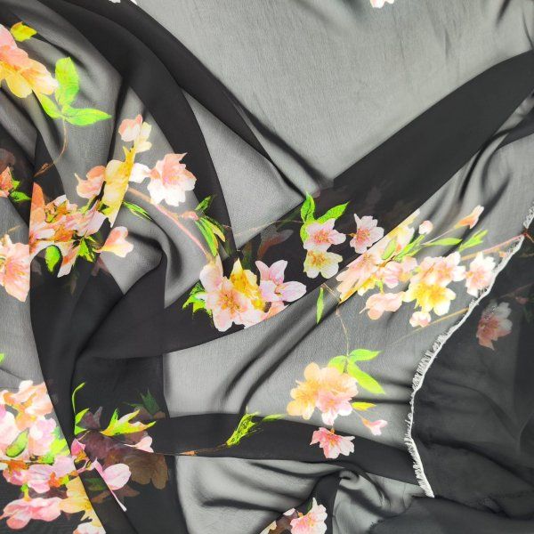 Gasa Flor Elegante [product.brand] 2 - Tejidos Yasmina 