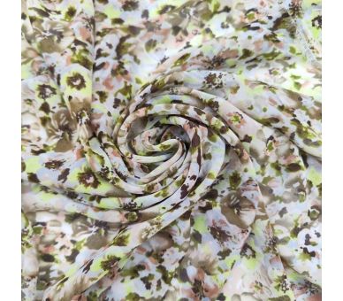 Gasa Flores Cercanas [product.brand] 1 - Tejidos Yasmina 