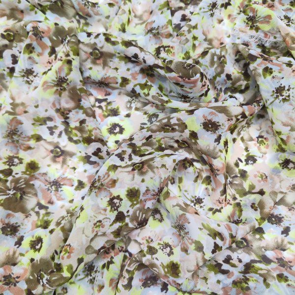 Gasa Flores Cercanas [product.brand] 2 - Tejidos Yasmina 