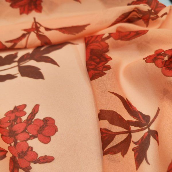 Gasa Salmon Intense [product.brand] 2 - Tejidos Yasmina 