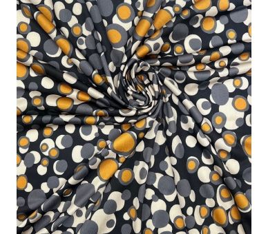 Lycra Topos Otoñales [product.brand] 2 - Tejidos Yasmina 