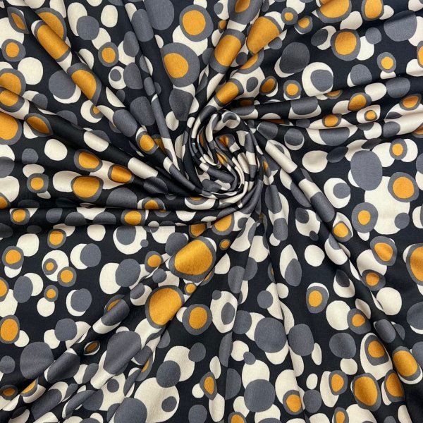 Lycra Topos Otoñales [product.brand] 2 - Tejidos Yasmina 