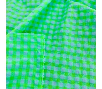 Algodón Vichy Seersuker 7mm Montepulciano [product.brand] 2 - Tejidos Yasmina 