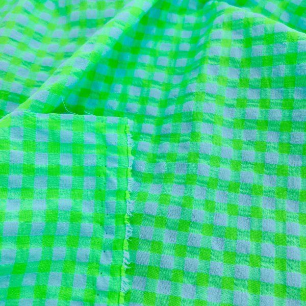 Algodón Vichy Seersuker 7mm Montepulciano [product.brand] 2 - Tejidos Yasmina 