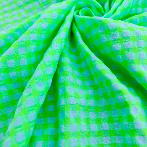 Algodón Vichy Seersuker 7mm Montepulciano [product.brand] 3 - Tejidos Yasmina 