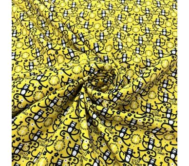 Algodón Monky [product.brand] 1 - Tejidos Yasmina 