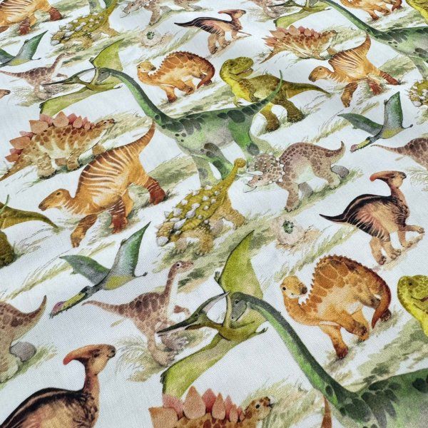 Algodón Dinosaurius [product.brand] 3 - Tejidos Yasmina 