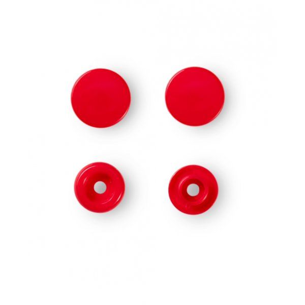 Botones a Presión Rojo - PRYM Prym 2 - Tejidos Yasmina 