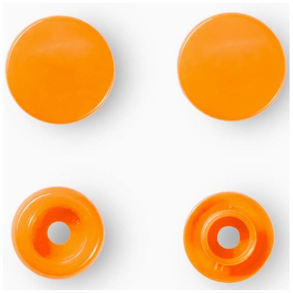 Botones a Presión Naranja - PRYM Prym 1 - Tejidos Yasmina 