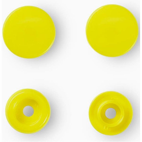 Botones A Presión Amarillo Palo - PRYM Prym 2 - Tejidos Yasmina 