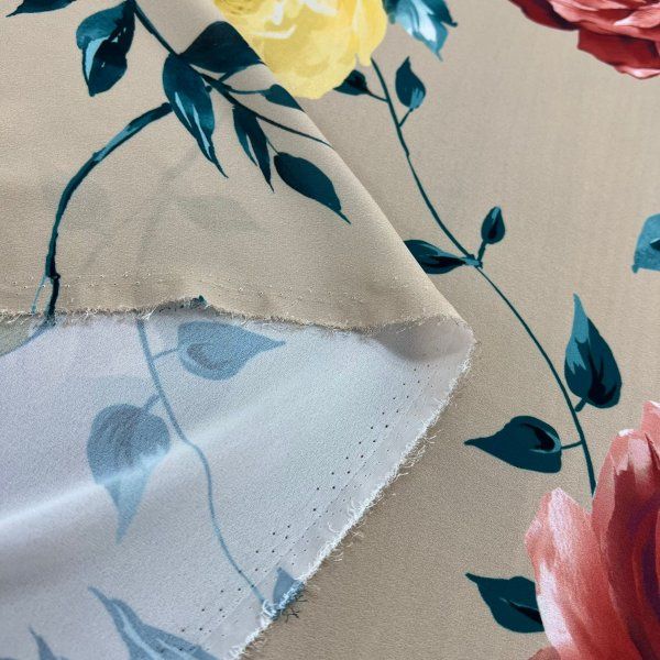 Crepe París Beige [product.brand] 4 - Tejidos Yasmina 