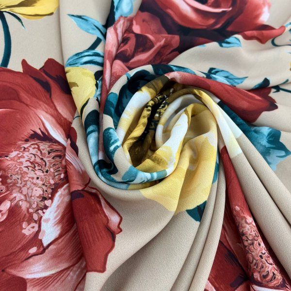 Crepe París Beige [product.brand] 2 - Tejidos Yasmina 