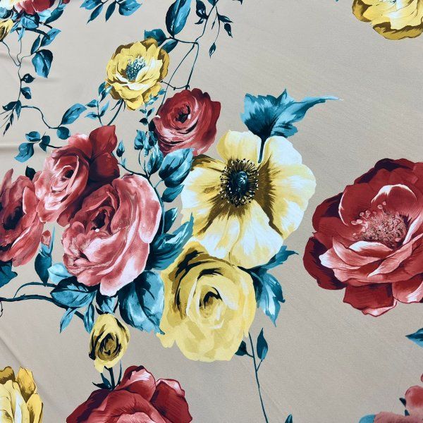 Crepe París Beige [product.brand] 5 - Tejidos Yasmina 