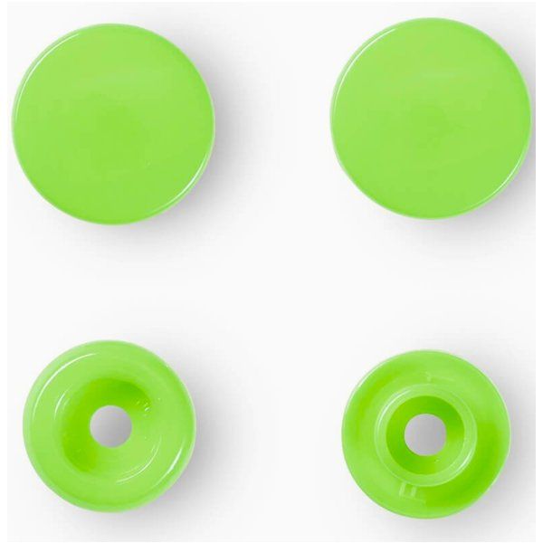 Botones a Presión Verde Manzana - PRYM Prym 2 - Tejidos Yasmina 