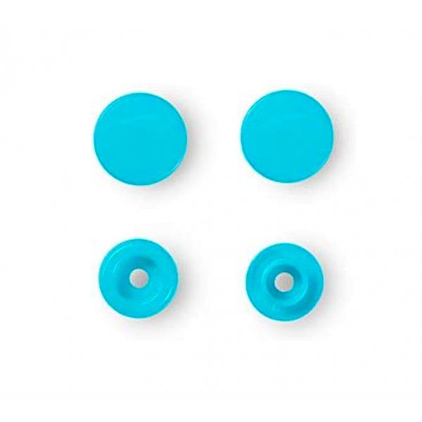 Botones a Presión Turquesa - PRYM Prym 2 - Tejidos Yasmina 