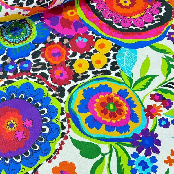 Half Panamá Jardín Psicodélico [product.brand] 2 - Tejidos Yasmina 