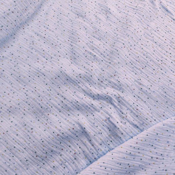 Muselina Mini Topos Azul [product.brand] 3 - Tejidos Yasmina 