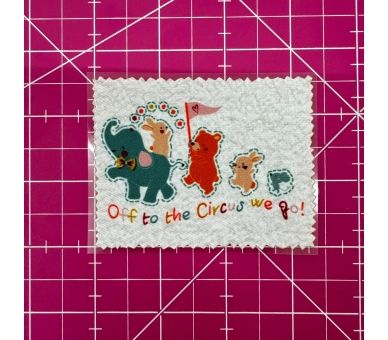 Parche Termoadhesivo Animales Circenses [product.brand] 1 - Tejidos Yasmina 
