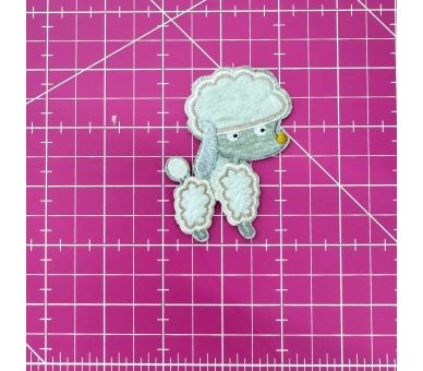 Parche Termoadhesivo Caniche [product.brand] 1 - Tejidos Yasmina 