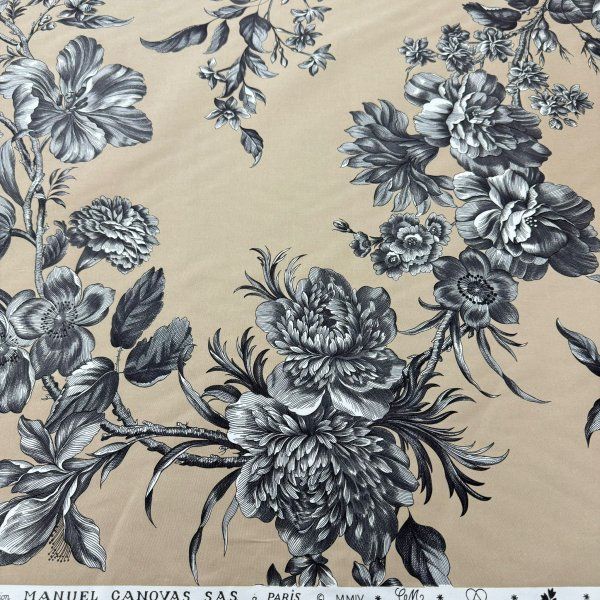 Loneta Flores Canovas [product.brand] 2 - Tejidos Yasmina 