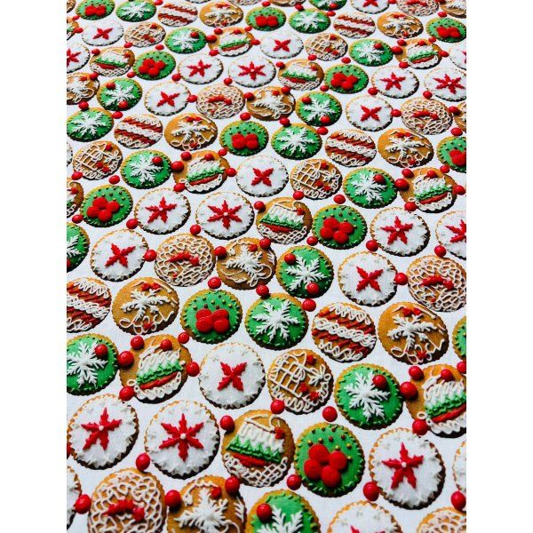 Algodón Galletas Navideñas [product.brand] 2 - Tejidos Yasmina 