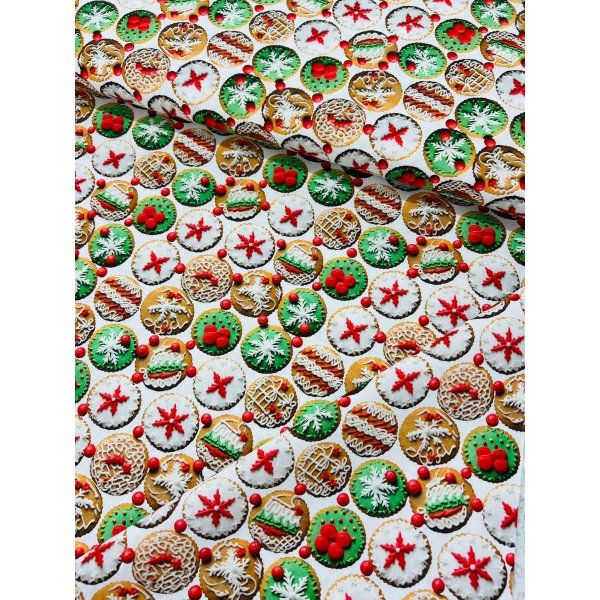 Algodón Galletas Navideñas [product.brand] 4 - Tejidos Yasmina 