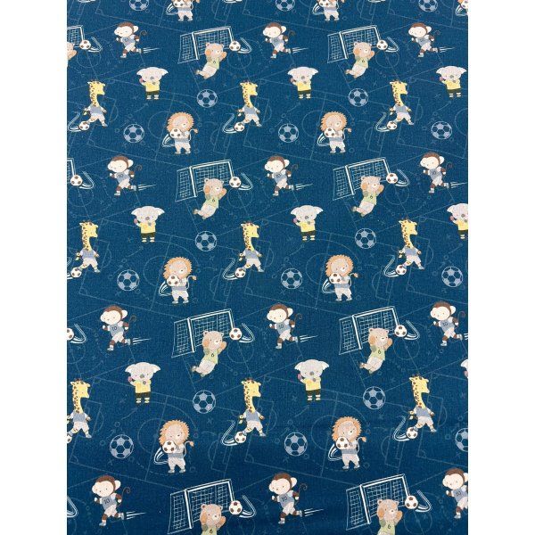 Algodón Animals Soccer [product.brand] 2 - Tejidos Yasmina 