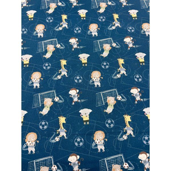 Algodón Animals Soccer [product.brand] 4 - Tejidos Yasmina 